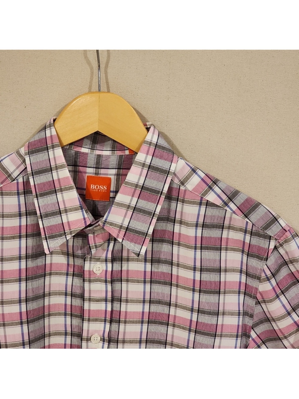 Hugo Boss Short Sleeve Button Down M